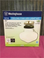 Westinghouse Ceiling Fan&Light Kit
60W LED