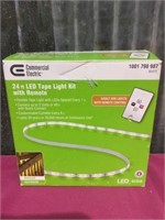 Commercial Electric Tape Light Kit
LED 24ft