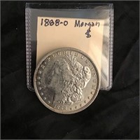 Morgan Silver Dollars 1887 P, 1888 O