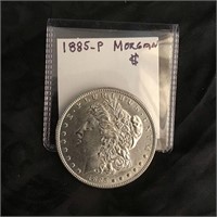 Morgan Silver Dollar 1885 P