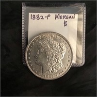 Morgan Silver Dollar 1882 P
