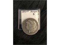 Morgan Silver Dollar 1892 CC Carson City