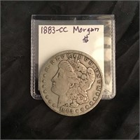 Morgan Silver Dollar 1883 CC Carson City