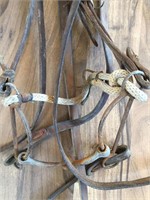 3 Horse Training Bits -2 w/ Bridles