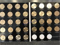 US Presidents Dollar Coin collection, set of 36
