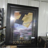 Iowa Pride framed picture, 24.5 x 32.5