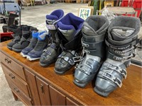 Ski Boots for Downhill and Cross-Country Skiing