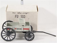 New Idea Cast Iron horse drawn wagon, Scale