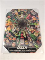 Beer hologram photo