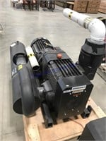 Vacuum pump w/15hp motor, 3ph
