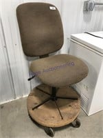 Chair on wheels
