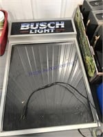 Busch Light Illuminated Wet Erase Board, works,
