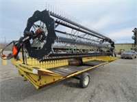 25' Honey Bee SP25R Rice Belt Header with Transfer