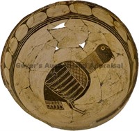 Parrot Like Ornate Bird Mimbres Figural Bowl