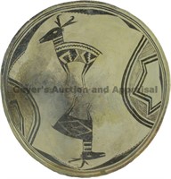 Pronghorn Antelope Mimbres Figural Bowl