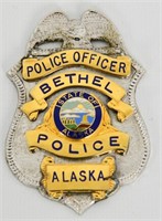 Bethel Police Officer State Of Alaska Badge