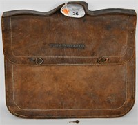 Vintage Wells Fargo & Co Leather Dispatch Carrier