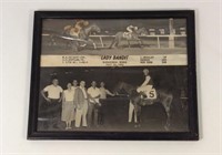 Vintage horse racing photo