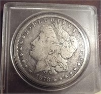 1st YEAR 1878 S silver morgan dollar San Francisco