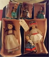 6 Madame Alexander dolls 5 have boxes