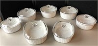 14-Piece Corning Wear Covered Dishes
