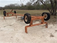 Tongue Pull Pipe Trailer