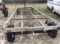 Tongue Pull Pipe Trailer