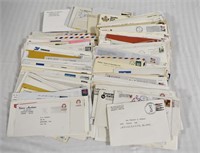 Assorted Used Stamp On Envelopes Lot
