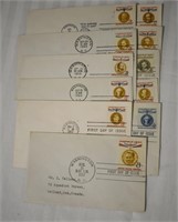 1950's to1960's USD First Day Covers