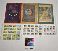 Unused Stamp Sheets & Book CAD