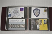 Assorted Lot Vintage First Day Covers & Binder