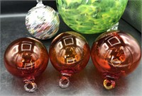 Hand Blown Glass Globes from Dollywood