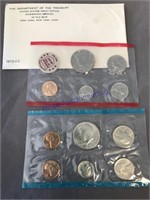1972 P&D mint set, 11 coins