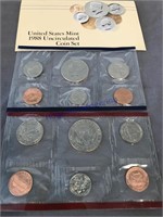 1988 P&D US mint set, 10 coins