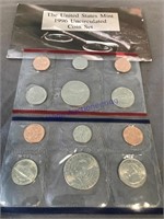 1996 P&D US mint set, 10 coins