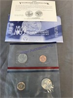 1999 P&D Susan B Anthony US mint, 2 coins