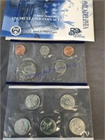 1999 Philidelphia US mint set, 9 coins