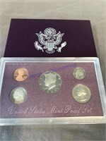 1989S US proof set, 5 coins