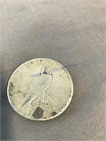 Peace dollar, date unknown