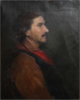 Agnes Millen Richmond Portrait of a Man Oil