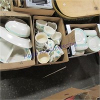 Kitchen set, plates, cups, bowls