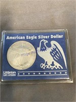 1998 American Eagle silver dollar,.999 silver