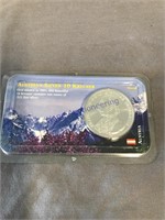 2001 Austrian silver 10 Kreuzer, 1 OZ .925 silver