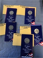 5- Illinois Bicentennial medalions 3rd&4th edition