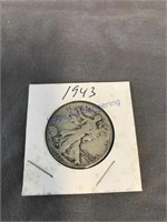 1943 Walking Liberty Half dollar