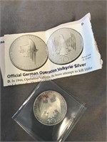 Official German Operation Valkyrie silver,