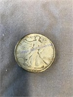 1940 Walking Liberty half dollar