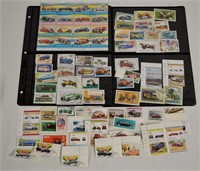 Assorted Car Stamps Lot - Most Used