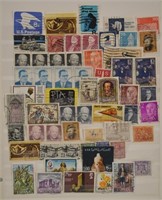 Assorted Used Vintage Stamp Lot