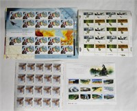 Assorted Canada Nature Stamp Corners / Blocks